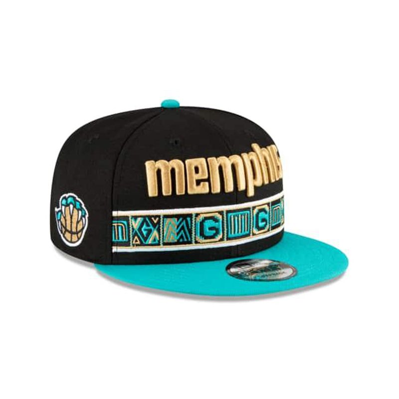 NBA Memphis Grizzlies City Edition 9Fifty Snapback (YOS2482) - Black New Era Caps